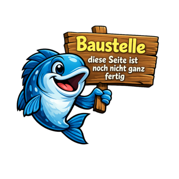 Kropp-Maskottchen mit Baustellenschild – der Wissensbereich wächst