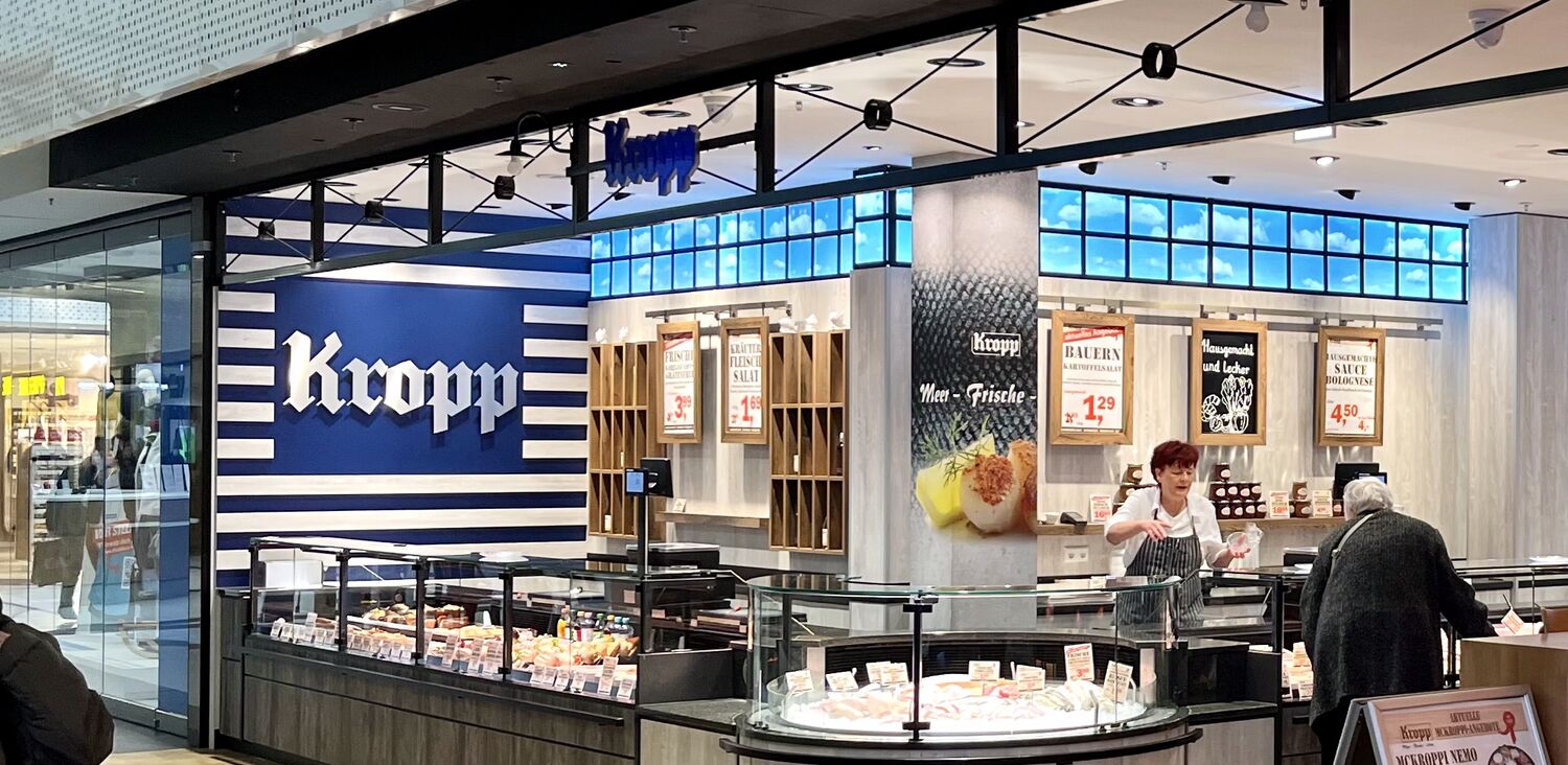 Kropp Feinkost in den Gropiuspassagen (Marktgasse), Berlin