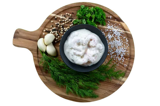 Garnelen in Knoblauchcreme von Kropp Feinkost
