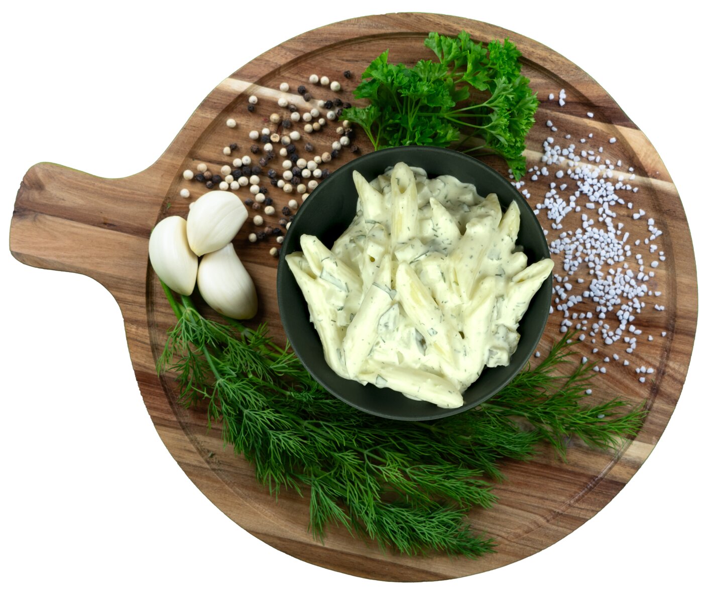 Pennesalat Aglio e Olio von Feinkostmanufaktur Kropp