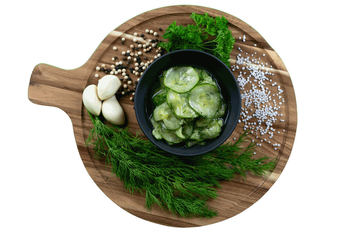 Garten Gurkensalat – Feinkostmanufaktur Kropp