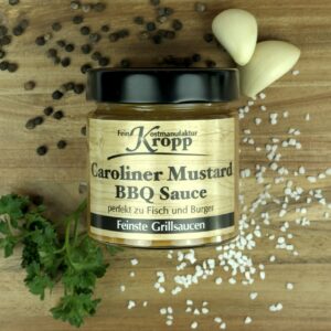Kropp Caroliner Mustard Sauce – Feinkostmanufaktur Kropp