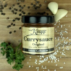 Kropp Currysauce Original – Feinkostmanufaktur Kropp