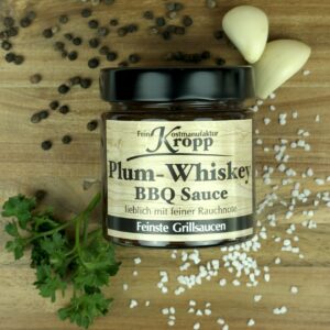 Kropp Plum-Whiskey BBQ Sauce – Feinkostmanufaktur Kropp