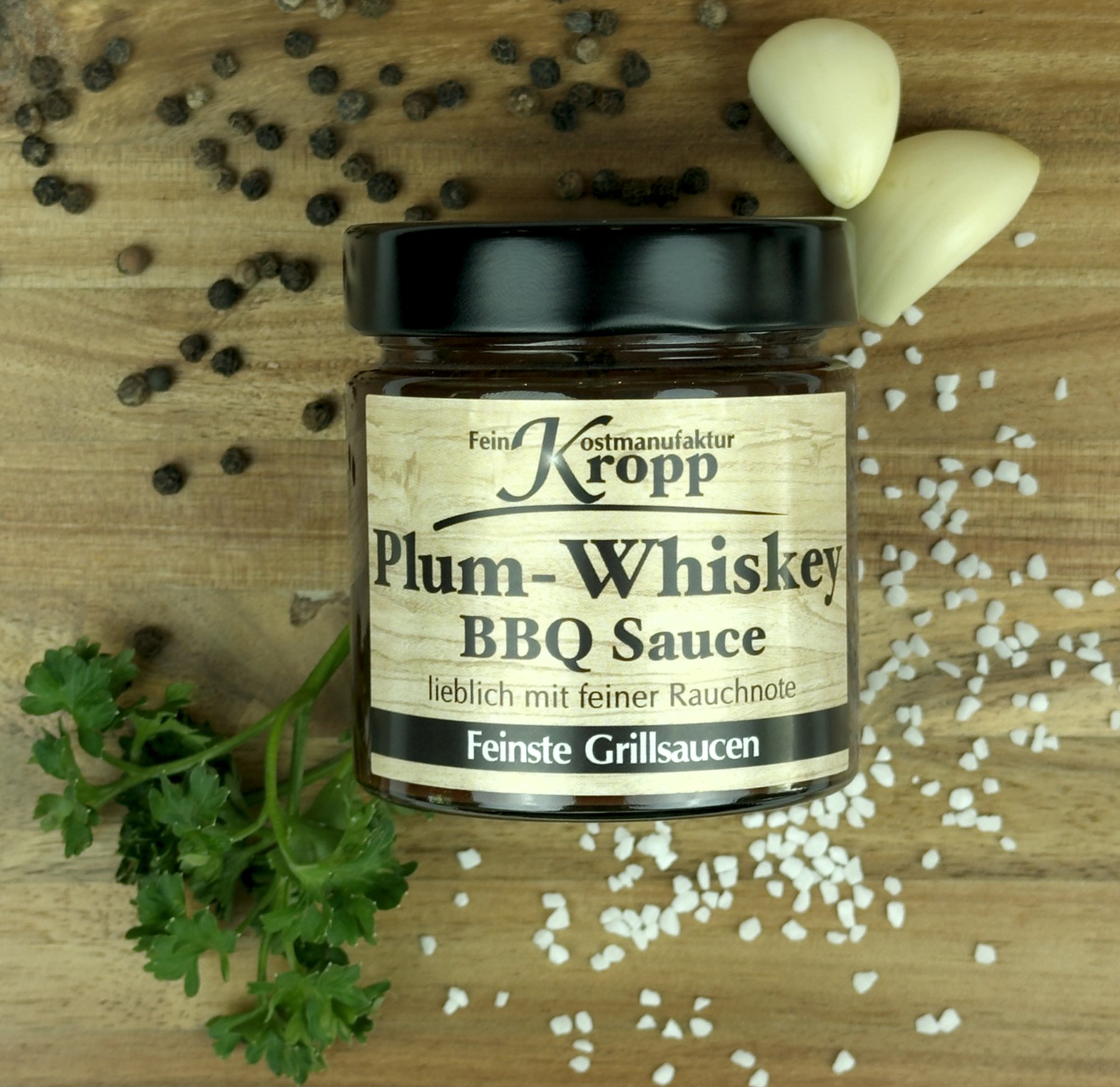 Kropp Plum-Whiskey BBQ Sauce – Feinkostmanufaktur Kropp